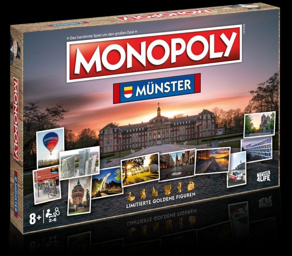 Ansicht Spiel Monopoly Münster